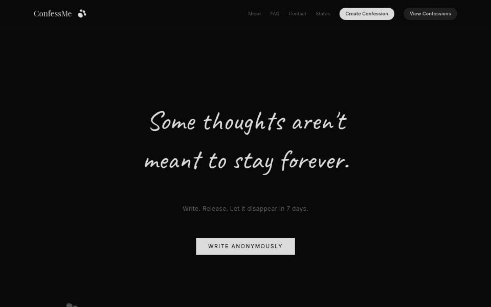 ConfessMeX | Anonymous Confession Wall preview